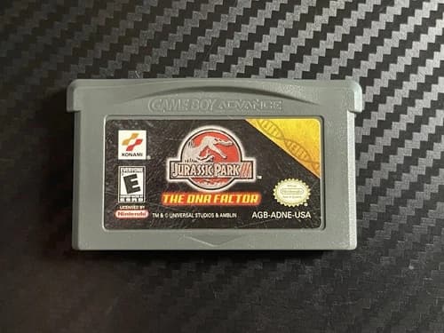 Jurassic Park III The DNA Factor (Nintendo Game Boy Advance 2001) Cartridge Only