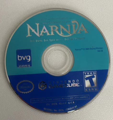 Chronicles of Narnia: The Lion, the Witch, and the Wardrobe- GameCube Loose Disc