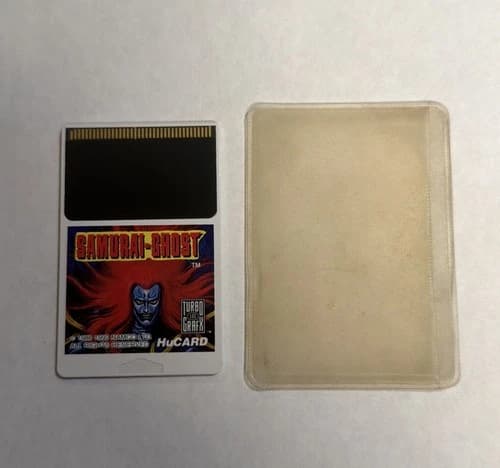 Samurai Ghost TurboGrafx 16 HuCard TESTED AND WORKING