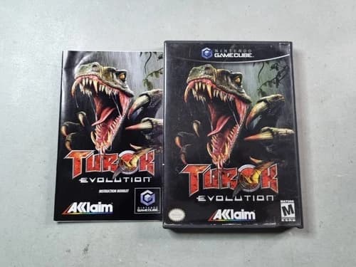 Turok: Evolution (Nintendo GameCube, 2002) CIB Complete Tested Working