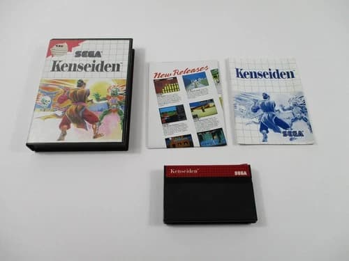 KENSEIDEN Sega Master System Game Complete In Box Authentic!