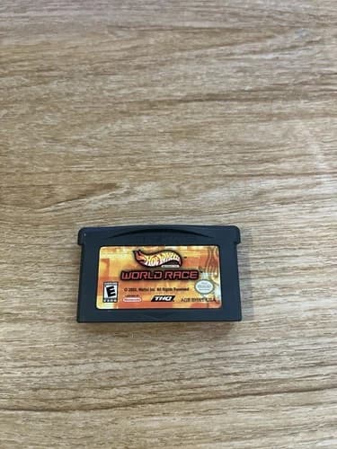 Hot Wheels World Race (Gameboy Advance) Tested & Working Authentic