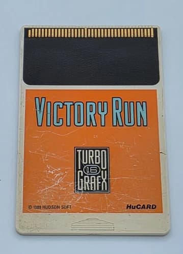 VICTORY RUN (TurboGrafx-16 HuCard, TG16) Authentic Tested Works