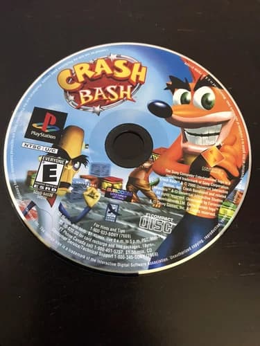 Crash Bash (Sony PlayStation 1, 2000) DISC ONLY PS1