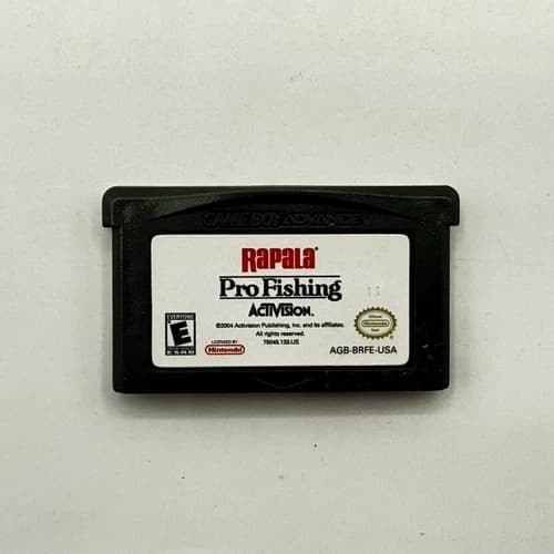 Nintendo Game Boy Advance Rapala Pro Fishing Authentic Tested & Working