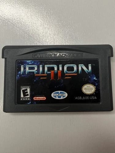 Iridion II (Nintendo Game Boy Advance, 2003) — AUTHENTIC GBA