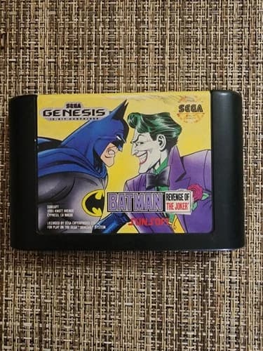 Batman: Revenge of the Joker (Sega Genesis, 1992) Pre-Owned Good Condition