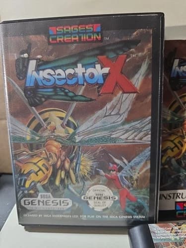 Insector X (Sega Genesis, 1990) Preowned Tested