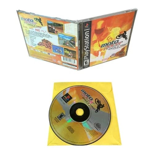 Sony PlayStation 1 PS1 CIB COMPLETE TESTED Moto Racer World Tour