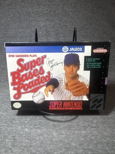 Super Bases Loaded Super Nintendo Entertainment System SNES CIB 19