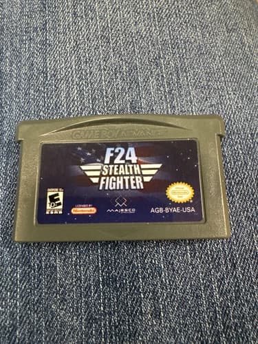 F24: Stealth Fighter Nintendo Game Boy Advance GBA Cartridge Only Tested
