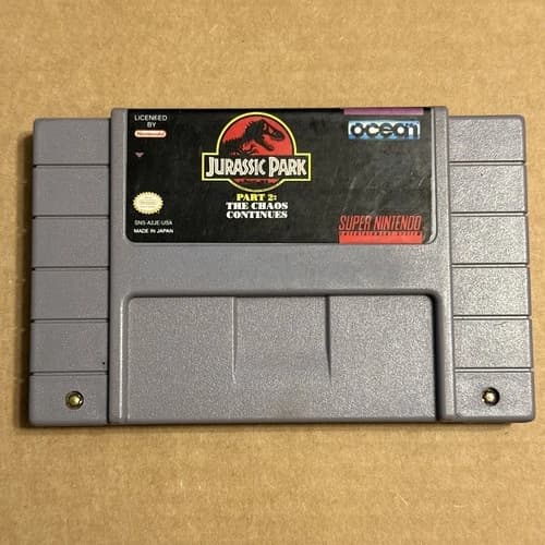 Jurassic Park Part 2: The Chaos Continues (Super Nintendo Entertainment System,