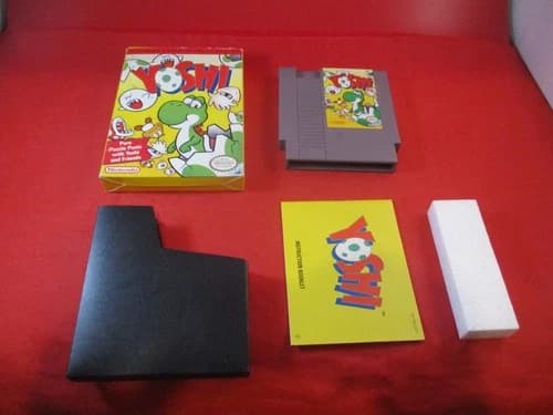 Yoshi (Nintendo Entertainment System, 1992) NES COMPLETE w/ Box manual game #J
