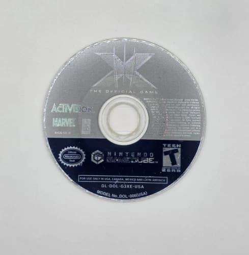 X-Men The Official Game Nintendo GameCube Disc Only