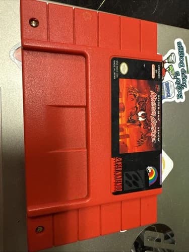 Spider-Man Venom Maximum Carnage, SNES, Rare Red Cart, Amazing!