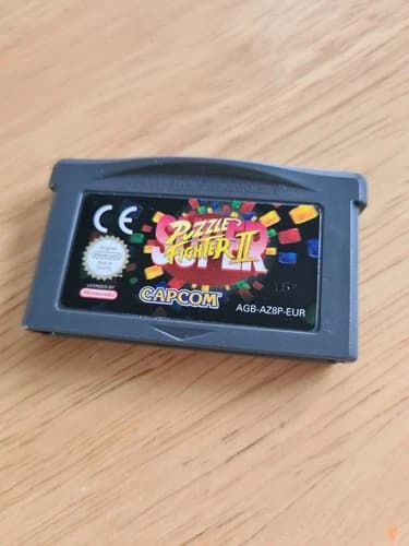 Super Puzzle Fighter II 2 GBA Game Boy Advance Cart Only