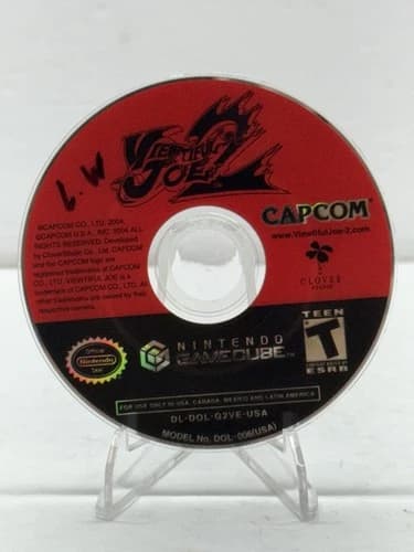 Viewtiful Joe 2 Nintendo GameCube DISC ONLY us version TESTED WORKING