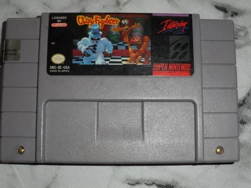 Clay fighter SNES Video Game AUTHENTIC
