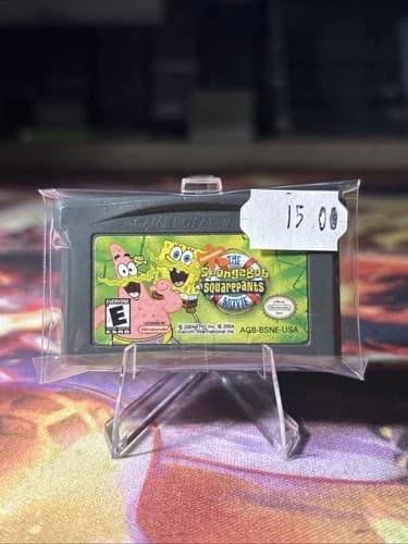 SpongeBob SquarePants The Movie Game Boy Advance✨SHIPS FAST TESTED & WORKING✅