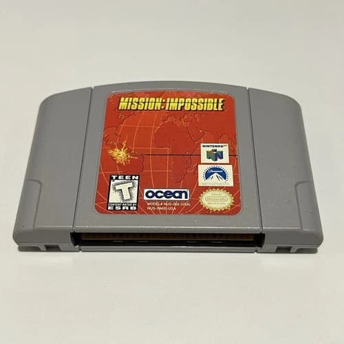 Mission: Impossible (Nintendo 64 N64, 1998) Cart Cartridge Only Authentic Tested