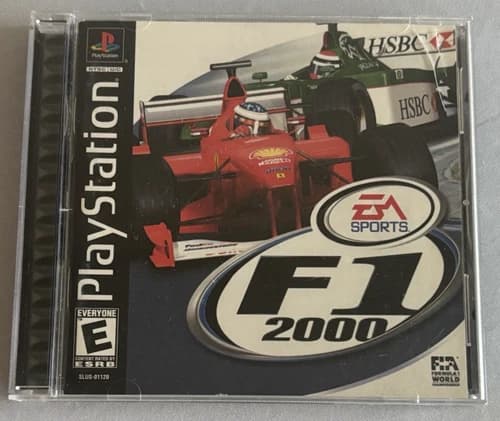 F1 2000 (PlayStation 1, 2000) PS1 CIB Complete - Tested & Working, Free Shipping