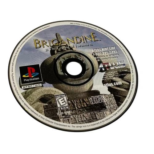 Brigandine: The Legend of Forsena Sony PS1 Playstation 1 Game Disc Only