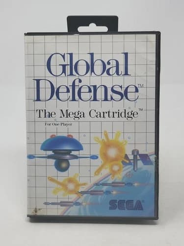Global Defense Sega Master System Complete in Box