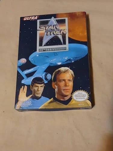 Star Trek 25th Anniversary (Nintendo NES) Complete In Box CIB
