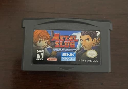 Metal Slug Advance Nintendo Game Boy Advance GBA Authentic USA Copy!