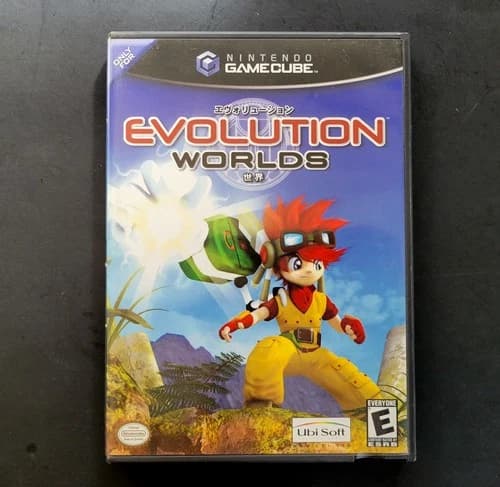 Evolution Worlds (Nintendo GameCube, 2001) Complete With Manual