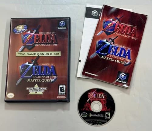 The Legend of Zelda: Ocarina of Time Master Quest (Nintendo GameCube, 2003) CIB
