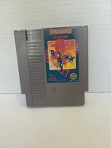 Nintendo Gun Smoke Gunsmoke Capcom Game NES Game Cartridge Only