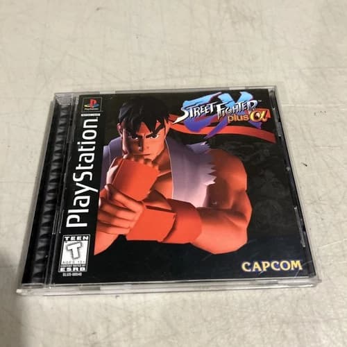 Street Fighter EX Plus Alpha - (Sony PlayStation PS1 1997) Complete W/Reg TESTED