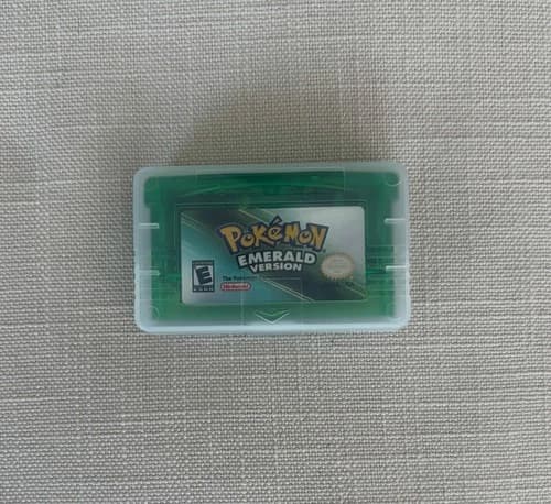 Pokemon Emerald Version (Nintendo Gameboy Advance, 2005) GBA Tested Very Good US