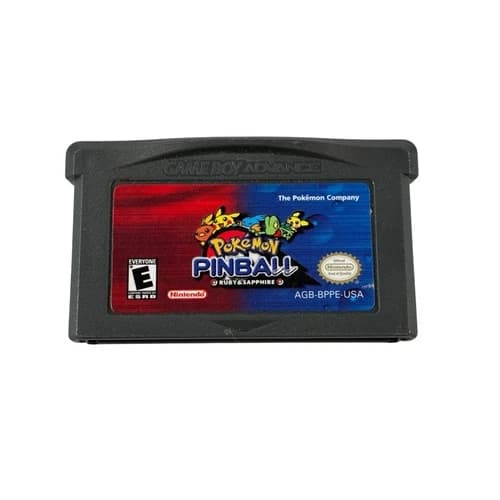 Pokemon Pinball Ruby and Sapphire Video Game for the Nintendo GameBoy Advance