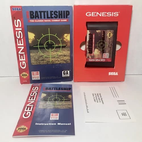 Super Battleship - Sega Genesis - CIB