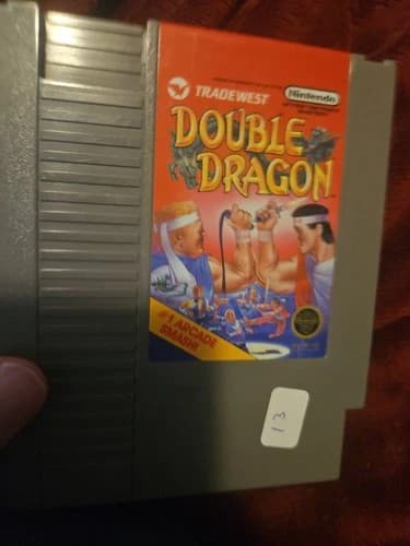 Double Dragon Nintendo NES Video Game Cartridge Tested Working