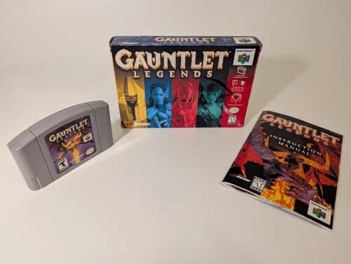 Gauntlet Legends - Nintendo 64 N64 - CIB - Authentic Tested, Working