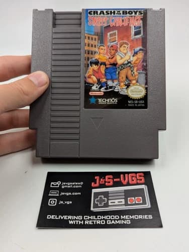 Ninto NES Crash 'n the Boys Street Challenge Cartridge Only Tested