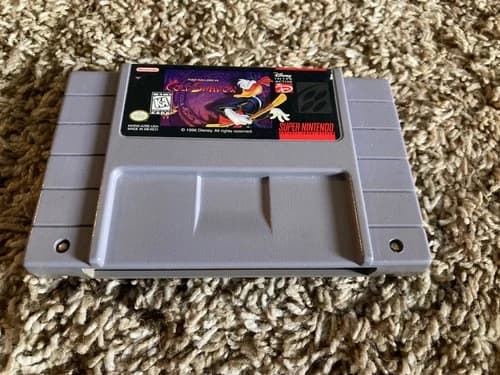 Maui Mallard in Cold Shadow (SNES, 1996) - Cart only - Authentic and Tested
