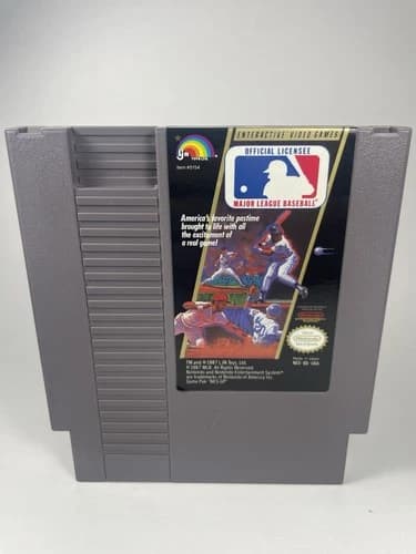 Major League Baseball MLB - Nintendo NES - Game Cart Only - TESTED