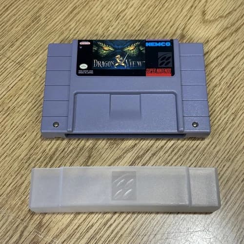 Dragon View Super Nintendo SNES - Excellent Condition - Authentic
