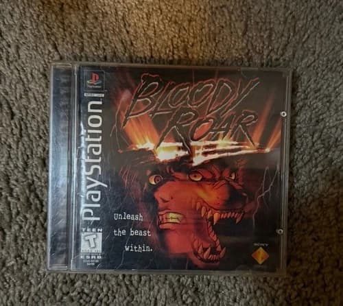 Bloody Roar, 1998 PlayStation 1 - Complete W/ Manual and Disc