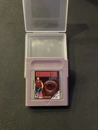 Resident Evil Gaiden Game Boy Color Cartridge