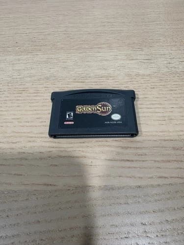 Nintendo Golden Sun Game Boy Advance Role Playing Game, NTSC-U/C, E, 2001
