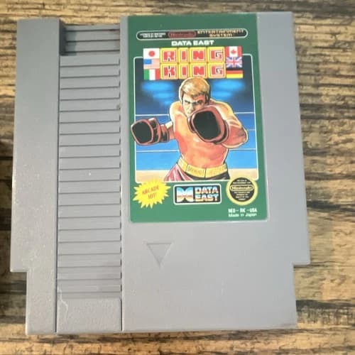Data East Ring King Nintendo NES Arcade Hit Sports NTSC-U/C US/Canada