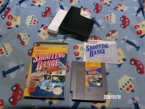 #901 Shooting Range (Nintendo Entertainment System 1989) TESTED w Box And Manual