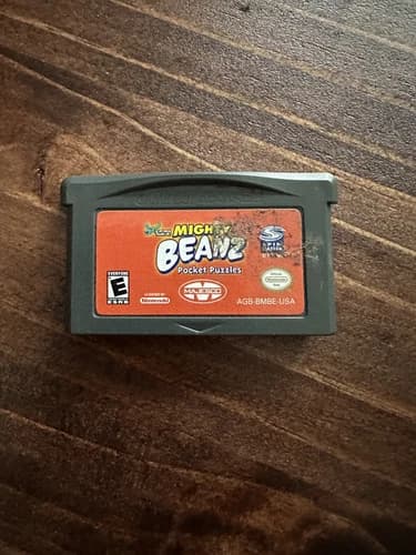 Nintendo Game Boy Advance Mighty Beanz Pocket Puzzles - TESTED & WORKING