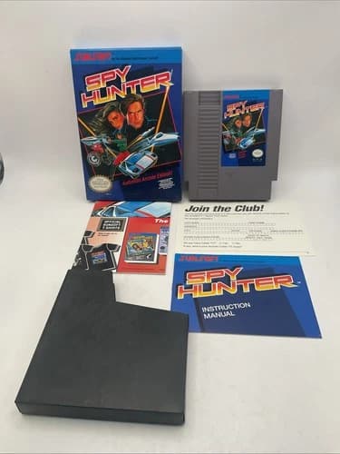 Spy Hunter (Nintendo Entertainment System, 1987) NES CIB Complete