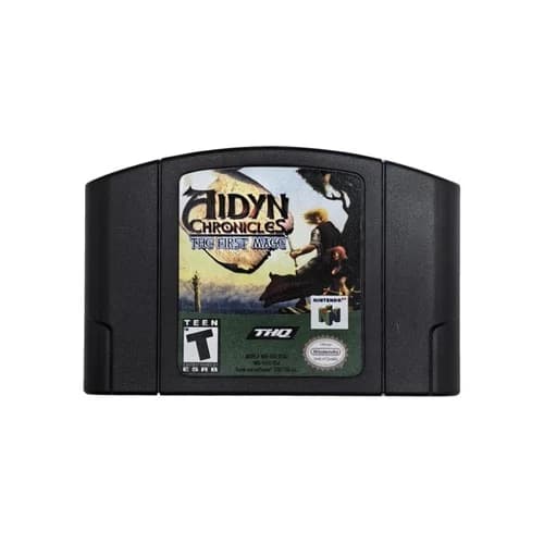 Aidyn Chronicles: The First Mage N64 Nintendo 64 Game Cartridge Tested Working